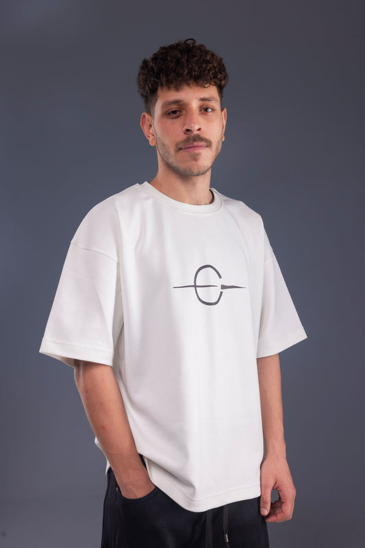 HOLDERS Oversized T-shirt / White