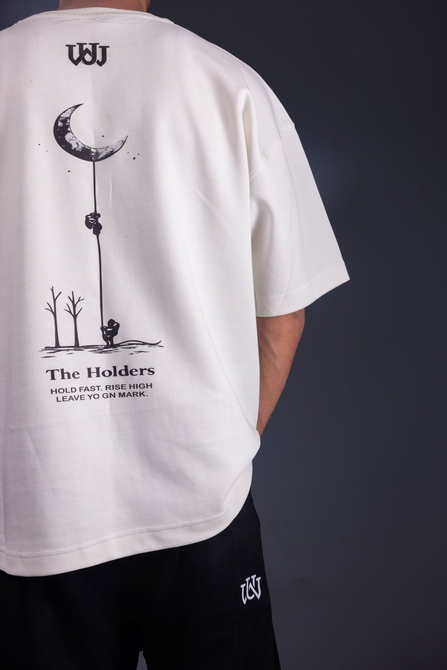 HOLDERS Oversized T-shirt / White
