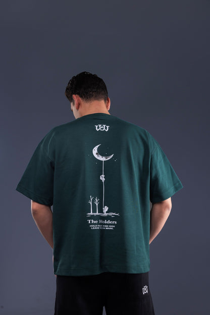 HOLDERS Oversized T-shirt / GREEN