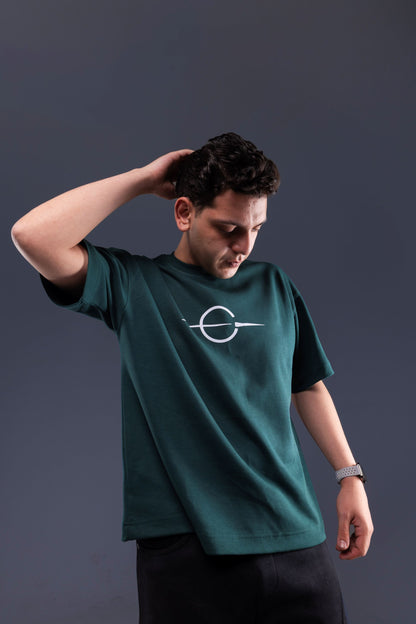 HOLDERS Oversized T-shirt / GREEN