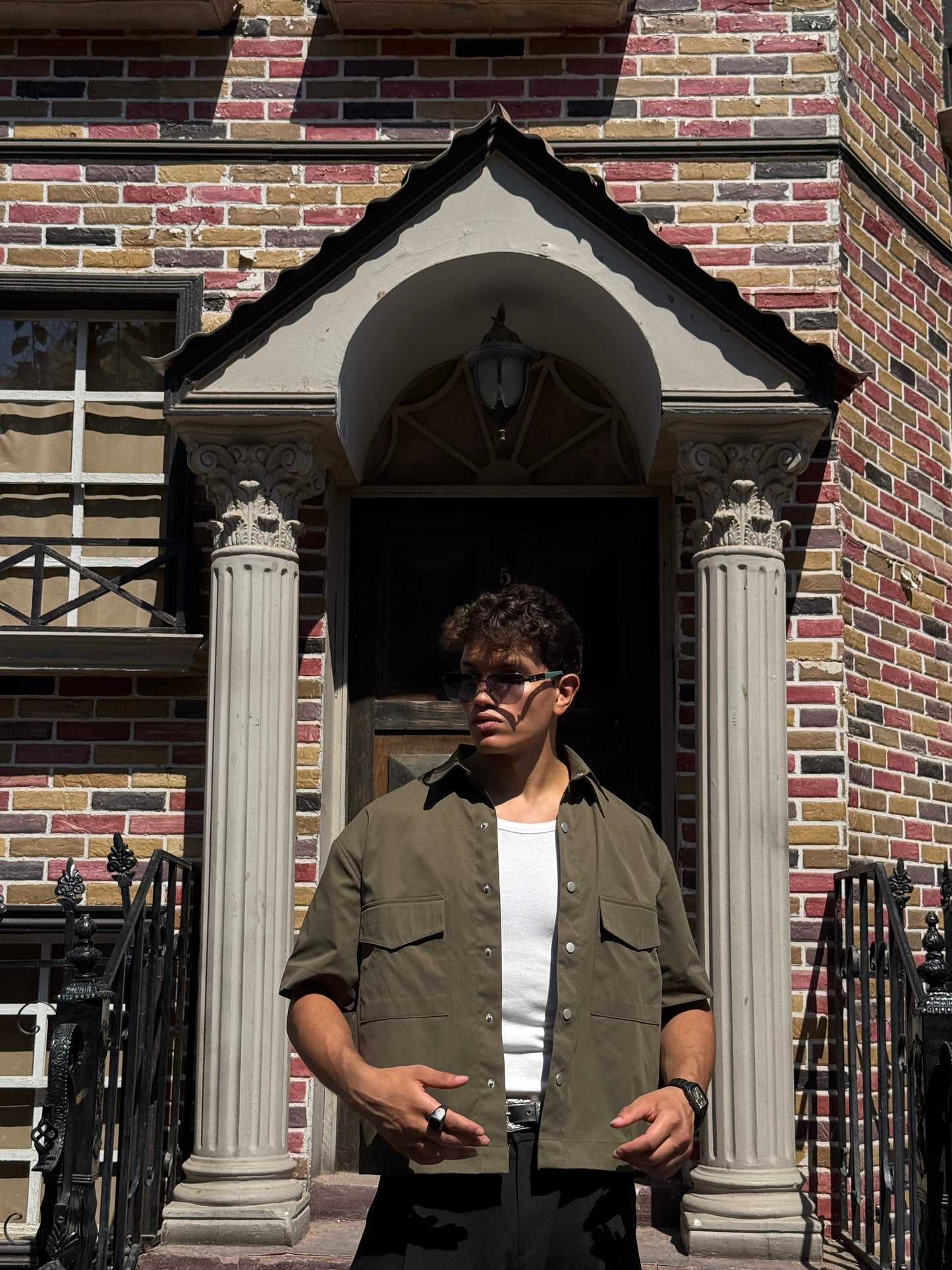 Utility Box Shirt — Olive