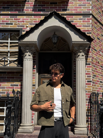 Utility Box Shirt — Olive