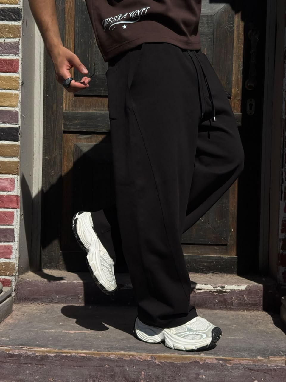 THE DRIFT PANTS — Black  Balloon Fit