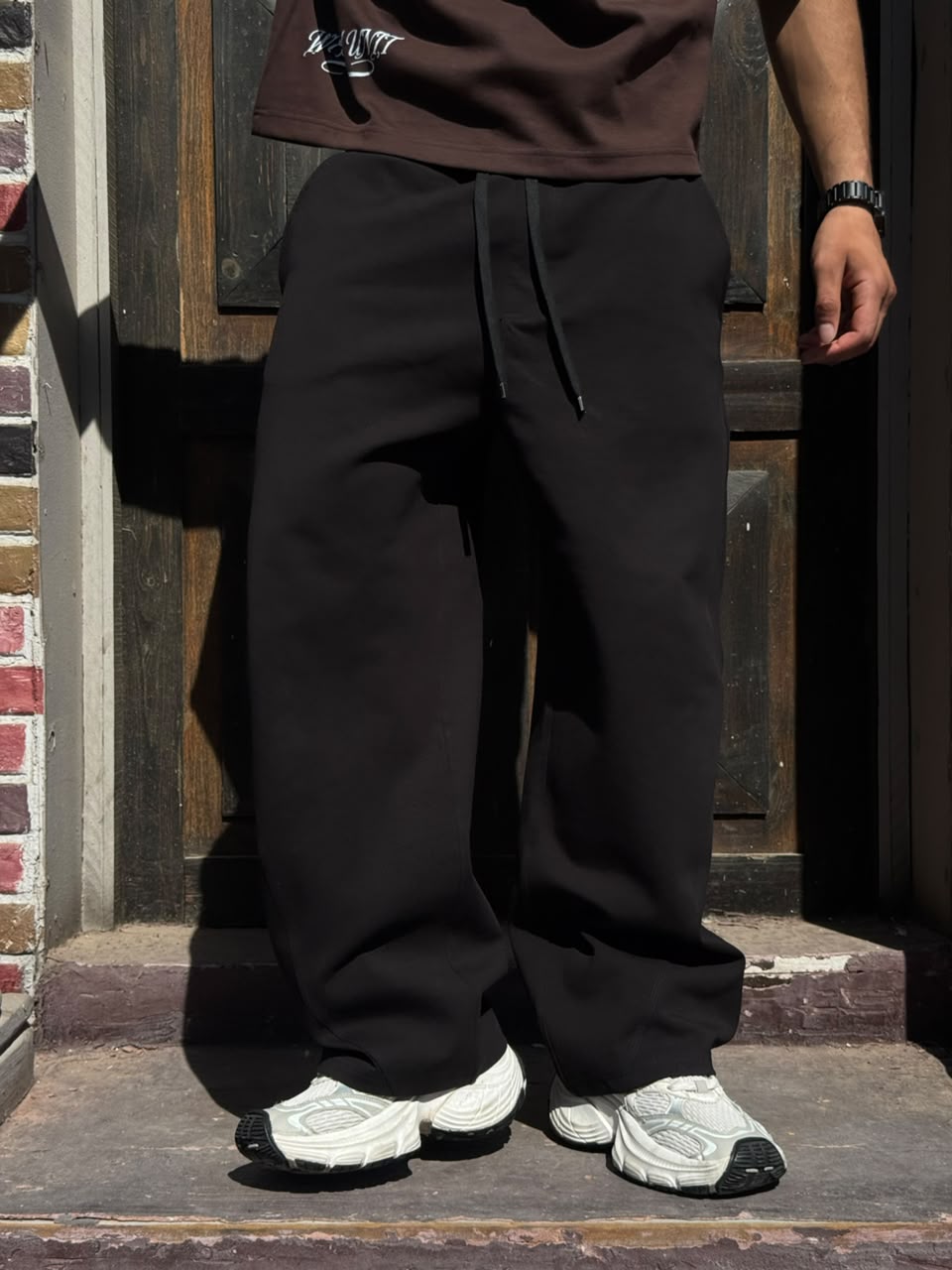 THE DRIFT PANTS — Black  Balloon Fit