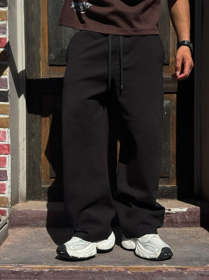 THE DRIFT PANTS — Black  Balloon Fit