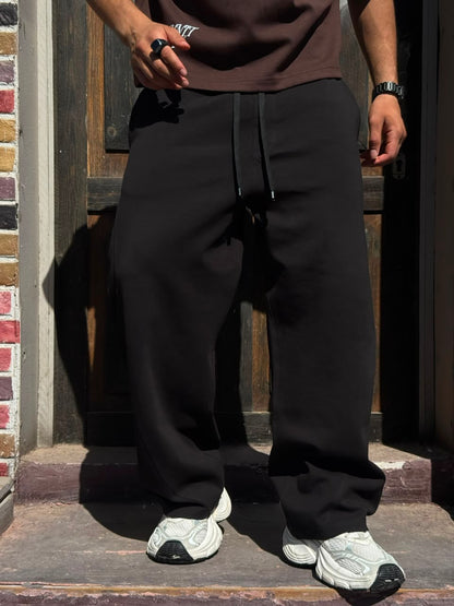 THE DRIFT PANTS — Black  Balloon Fit