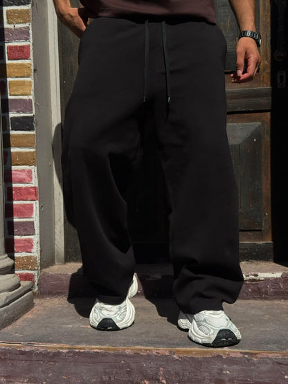THE DRIFT PANTS — Black  Balloon Fit