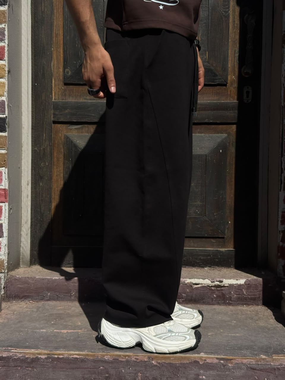THE DRIFT PANTS — Black  Balloon Fit