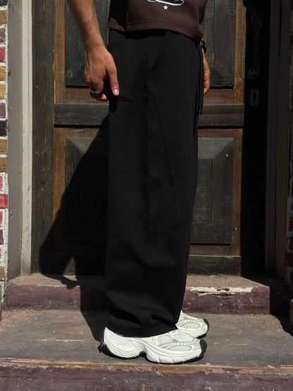 THE DRIFT PANTS — Black  Balloon Fit