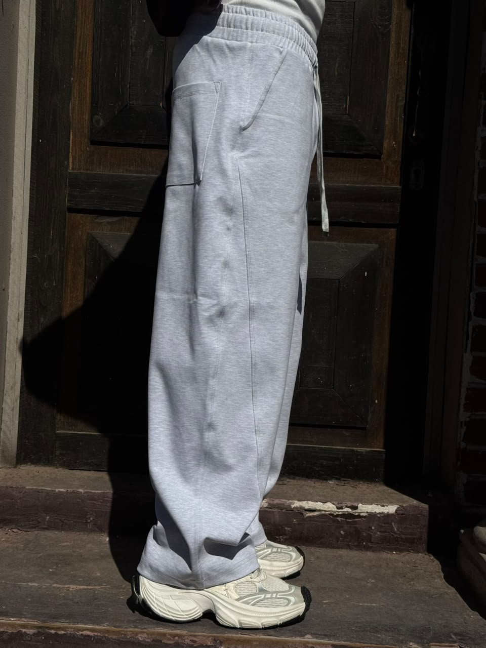 THE DRIFT PANTS Balloon Fit — Light Grey